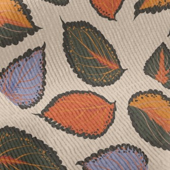 Fantasy Bicolor Leaves Standard Corduroy