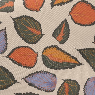 Fantasy Bicolor Leaves Twill