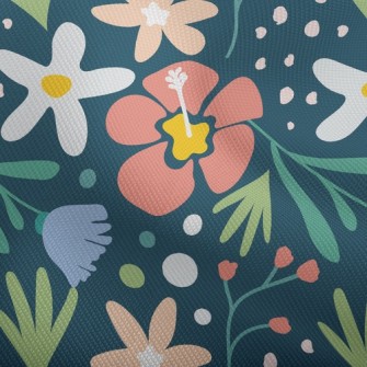 Tropical Rainforest Hibiscus F Dobby