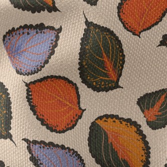 Fantasy Bicolor Leaves Waterproof Canvas