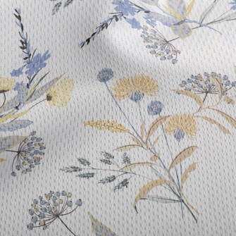 Elegant Dandelion Athletic Mesh Flat Back