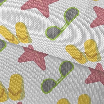 Beach Shoes Glasses Starfish Waterproof Oxford