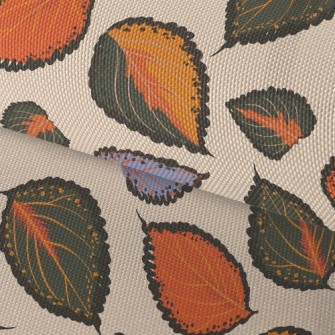 Fantasy Bicolor Leaves Waterproof Oxford