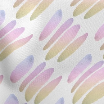 Watercolor Oval Gradient Stretch Ponte