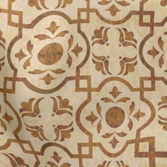 Nostalgic Tile Damask Stretch Ponte
