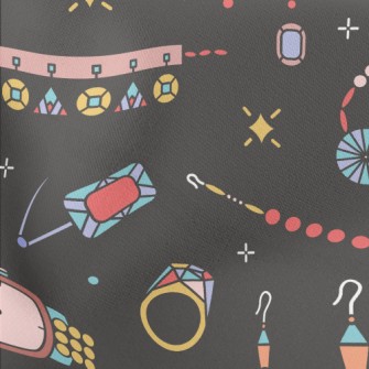 Unique Ethnic Jewelry Stretch Ponte