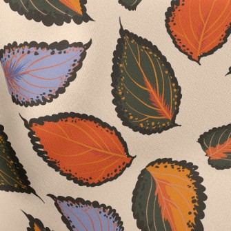 Fantasy Bicolor Leaves Stretch Ponte