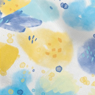 Sfumato Abstract Watercolor Micro Fleece
