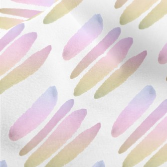Watercolor Oval Gradient Micro Fleece