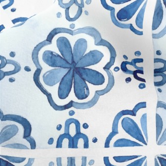 Classic Cool Damask Micro Fleece