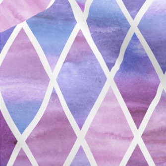Gradient Diamond Smudge Micro Fleece