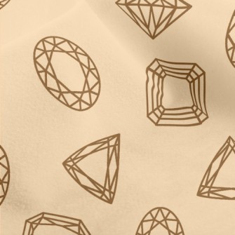 Simple Crystal Gem Micro Fleece