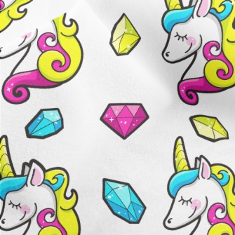 Gorgeous Unicorn Micro Fleece