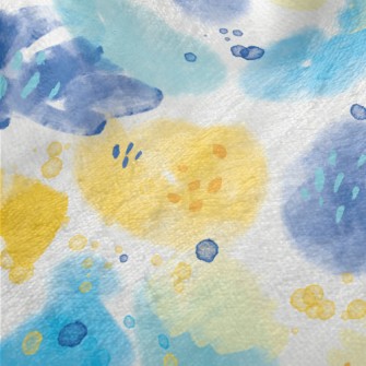 Sfumato Abstract Watercolor Minky