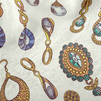 Gold Edge Crystal Earrings Minky