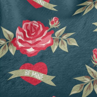 Be My Bright Rose Minky