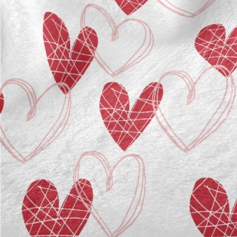 Lines Depict Love Minky