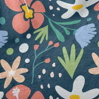 Tropical Rainforest Hibiscus F Minky