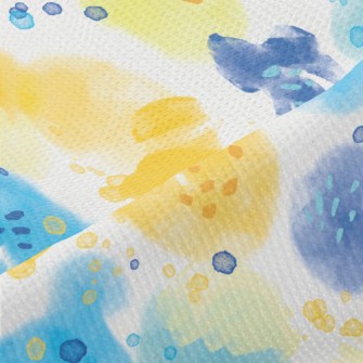 Sfumato Abstract Watercolor Piqué