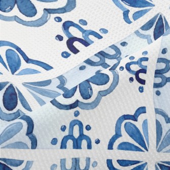 Classic Cool Damask Piqué