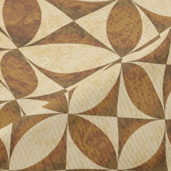 Flower-shaped Oval Damask Piqué