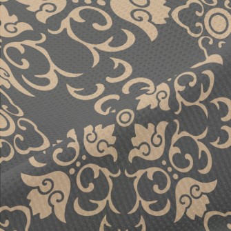 Retro Flower-shaped Damask Piqué