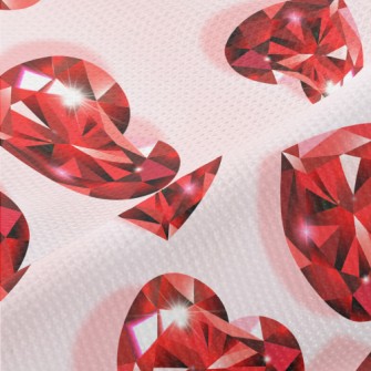Three-dimensional Crystal Hear Piqué