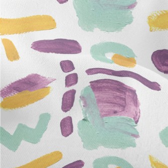 Unknown Abstract Lines Lightweight Performance Linen