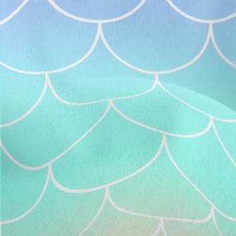 Gradient Mermaid Scales Lightweight Performance Linen