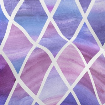 Gradient Diamond Smudge Lightweight Performance Linen