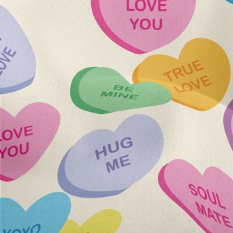 Love Sticky Note Lightweight Performance Linen