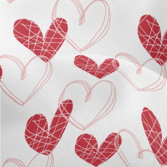 Lines Depict Love Lightweight Performance Linen
