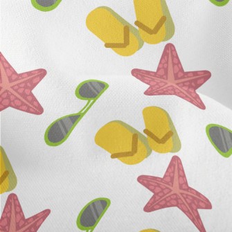 Beach Shoes Glasses Starfish Lightweight Performance Linen