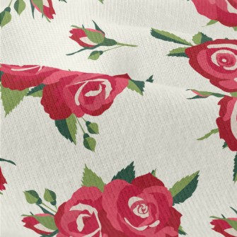 Bright Big Rose Modern Jersey