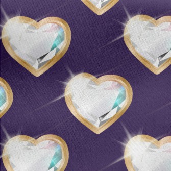 Shining Light Love Jersey Backed Fleece