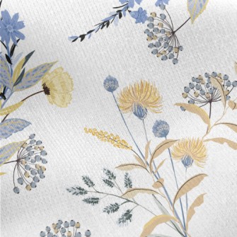 Elegant Dandelion Jersey Backed Fleece