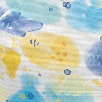 Sfumato Abstract Watercolor Pongee