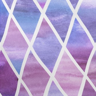 Gradient Diamond Smudge Pongee