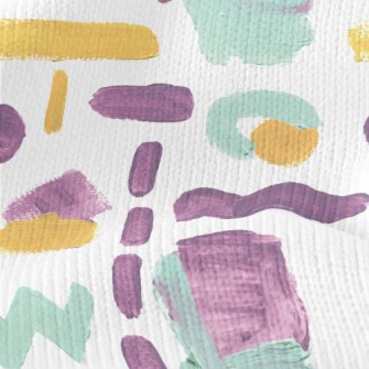 Unknown Abstract Lines Stretch Jersey