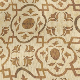 Nostalgic Tile Damask Stretch Jersey