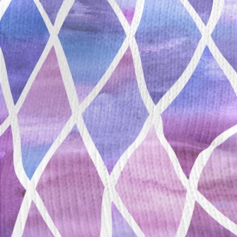 Gradient Diamond Smudge Stretch Jersey