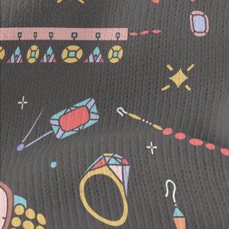 Unique Ethnic Jewelry Stretch Jersey