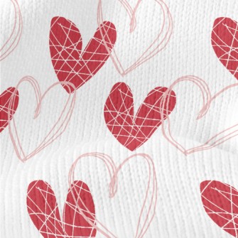 Lines Depict Love Stretch Jersey