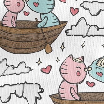Boating And Kissing The Cat Stretch Jersey