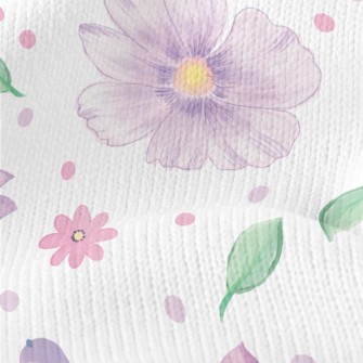 Fantasy Multi-petal Flower Stretch Jersey