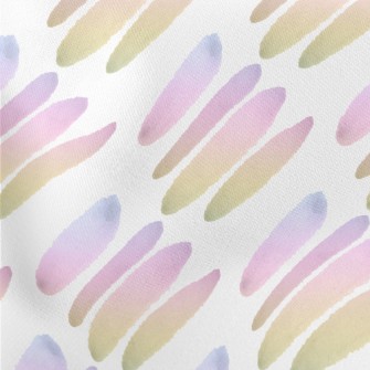 Watercolor Oval Gradient Lightweight Cotton Poplin