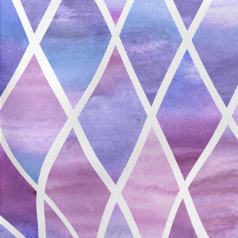 Gradient Diamond Smudge Lightweight Cotton Poplin