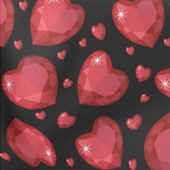 Bright Three-dimensional Love  Lightweight Cotton Poplin