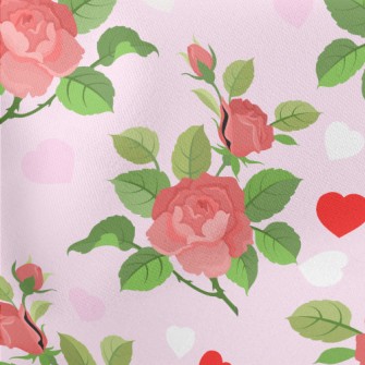 Passionate Rose Lightweight Cotton Poplin