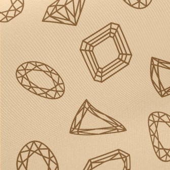 Simple Crystal Gem Midweight Cotton Poplin